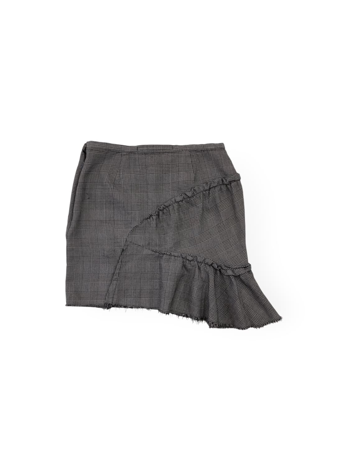 Sunao kuwahara check ruffle skirt 상품이미지2