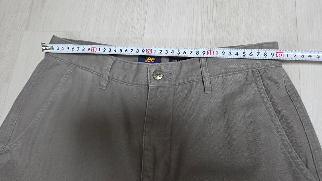 (착샷) LEE 헤링본 카고 팬츠 상품이미지7