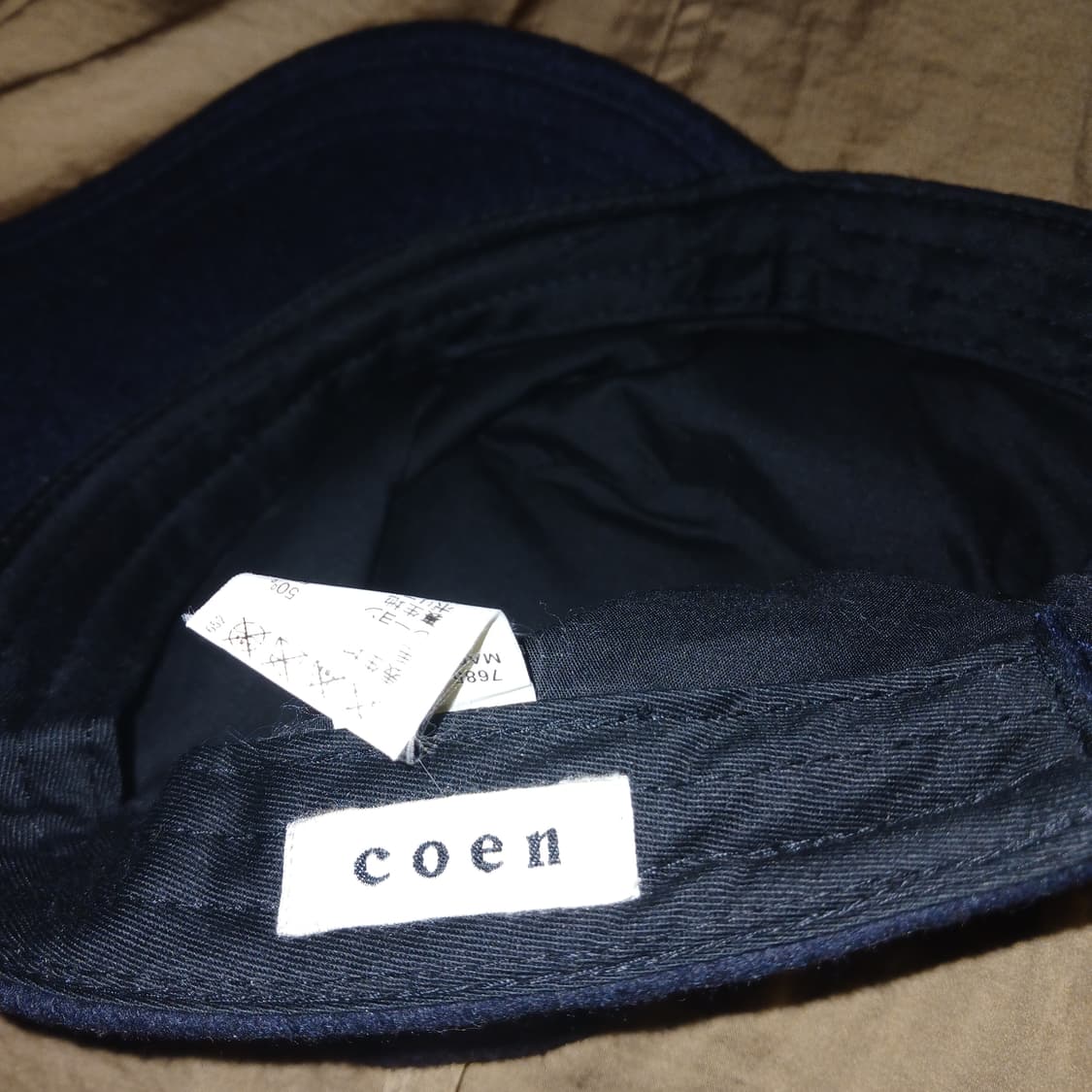 더플단추 네이비 모자 / 재팬빈티지 상품이미지6