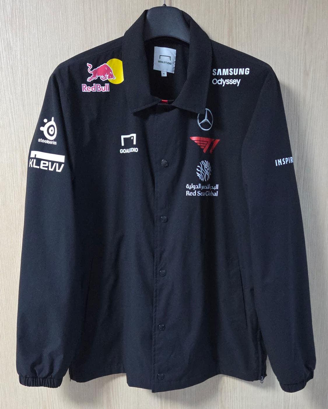 골스튜디오 T1 유니폼 코치 자켓 상품이미지1