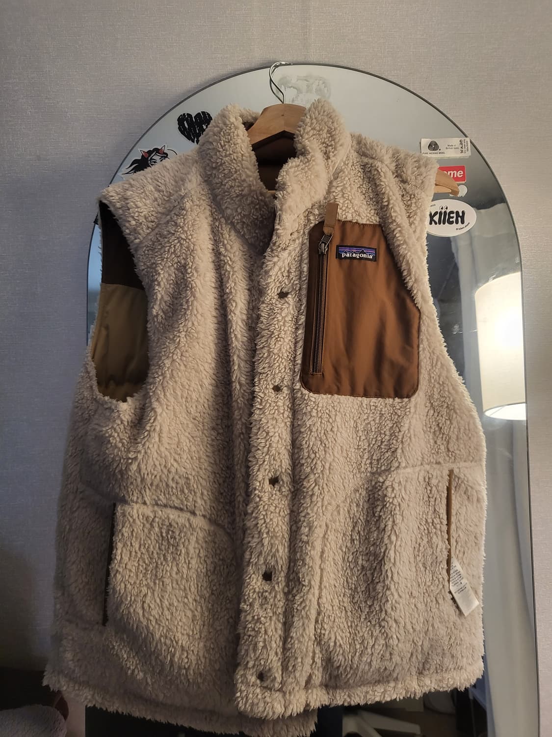 파타고니아 리버시블 패딩 베스트 비비다운 자켓 상품이미지3