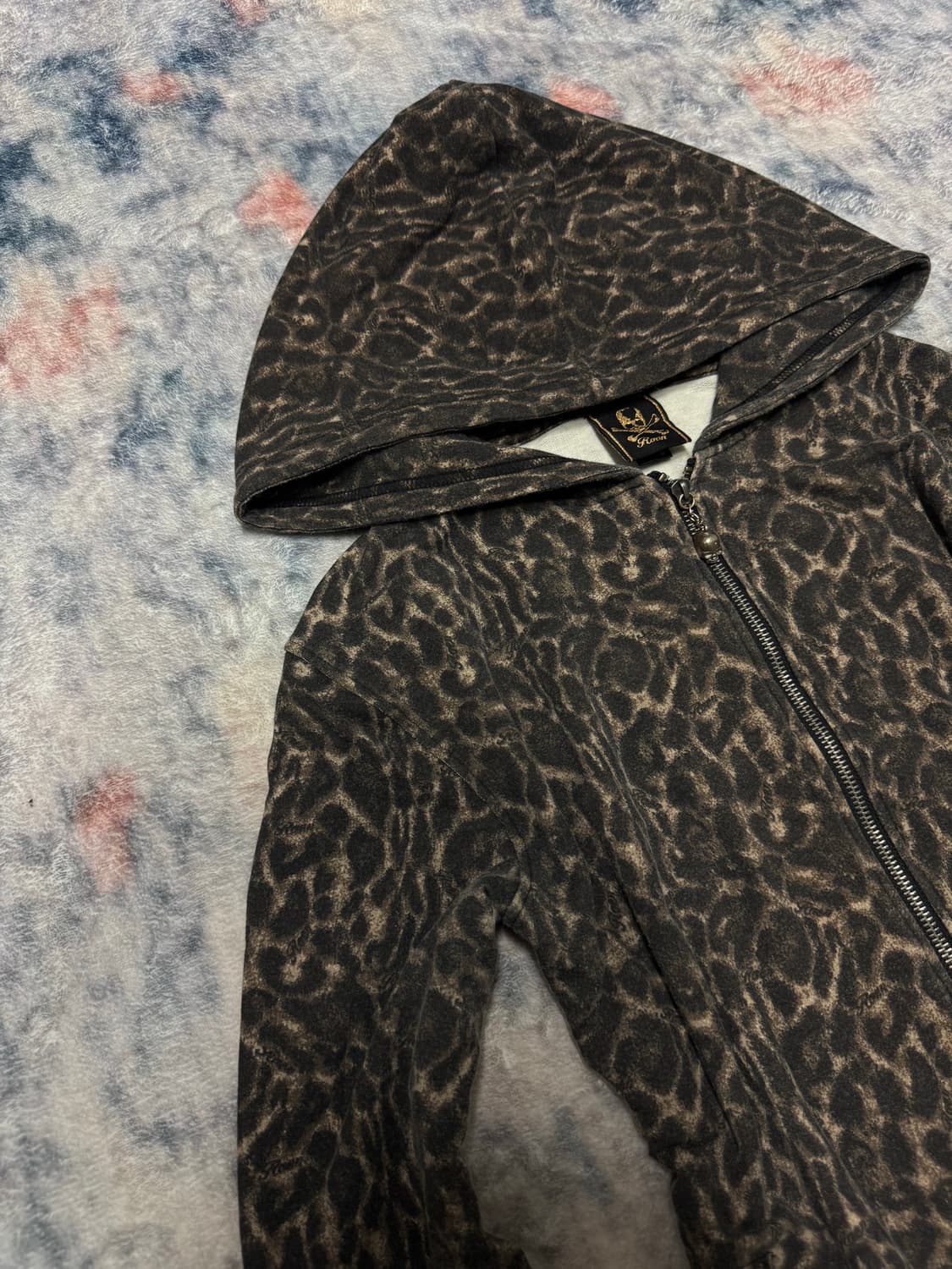 Roen 00s leopard hoodie 상품이미지3
