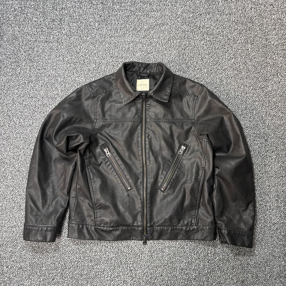 프릭스 스토어 투웨이 레더 자켓 (M) 상품이미지1