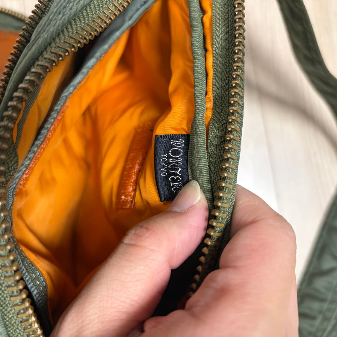 요시다포터 porter 탱커 숄더백 S 세이지그린 신형 상품이미지8