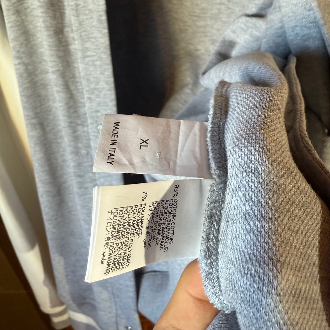 브루넬로 쿠치넬리 23 S/S 로고 바시티 봄버 자켓 상품이미지6