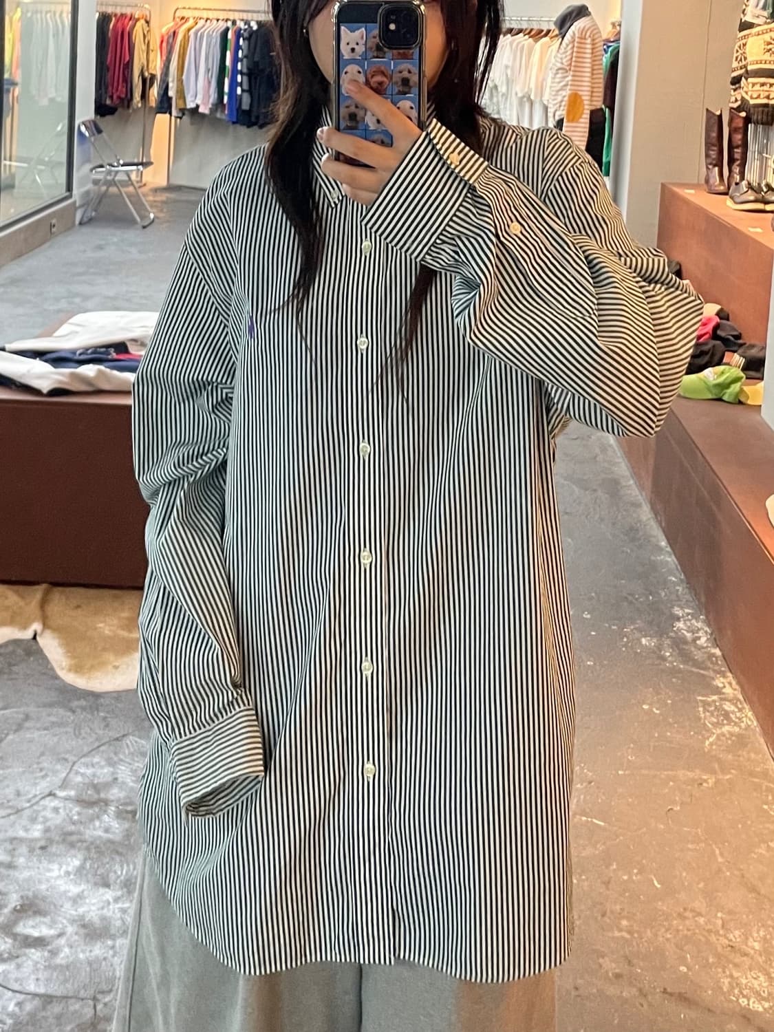 폴로 랄프로렌 클래식 스트라이프 셔츠 H198 상품이미지1