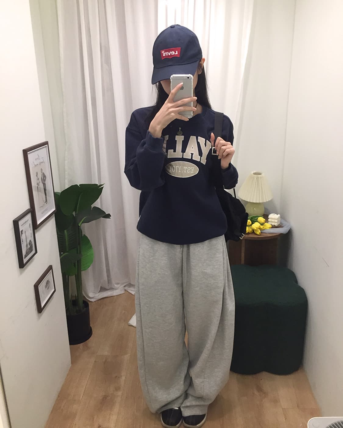 여성 예일 맨투맨 100 상품이미지2