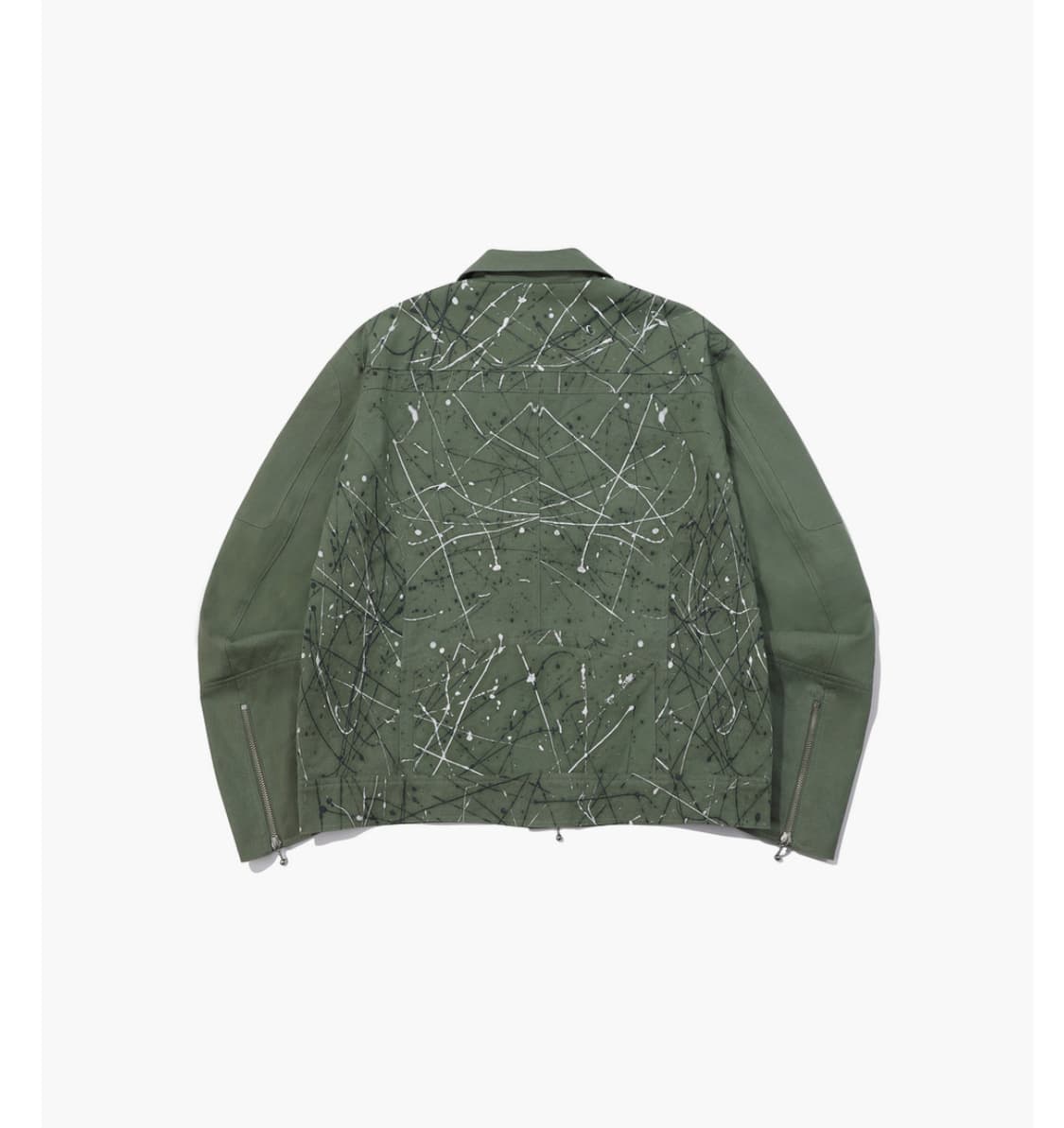 Wesken Painted Rider Jacket Olive 상품이미지2