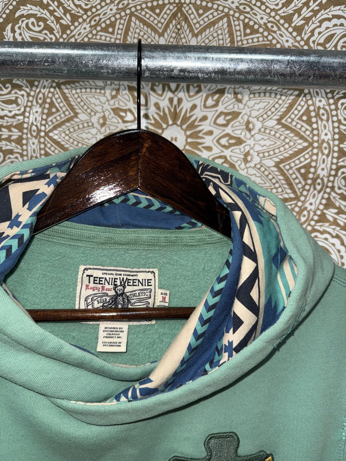 티니위니 기모 민트 후드티  상품이미지5