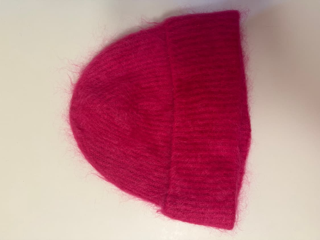 코스 모헤어 비니 핑크 상품이미지3