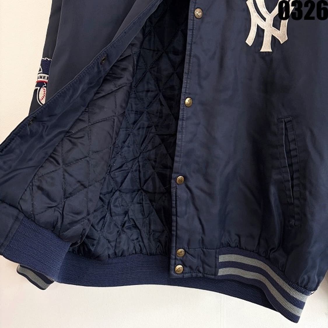 로고 애슬레틱 MLB 뉴욕 양키스 스타디움 자켓 XL 0326  상품이미지8