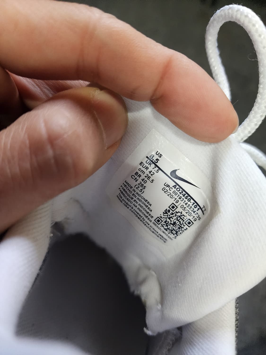 나이키 에어맥스95 보라매쉬 스네이크스킨 265 상품이미지2