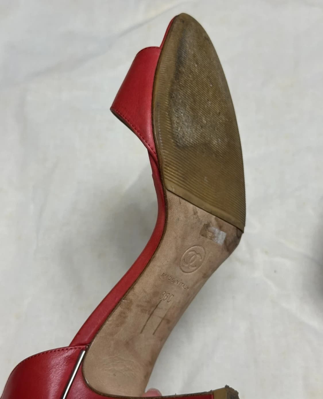 Chanel  샤넬 오픈토힐 상품이미지6