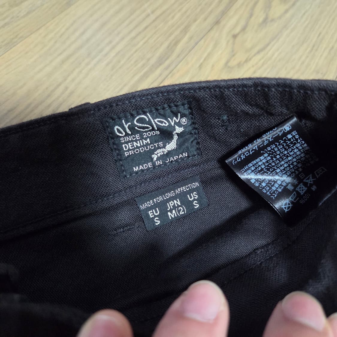 [2] 오어슬로우 퍼티그 블랙 새제품 상품이미지4