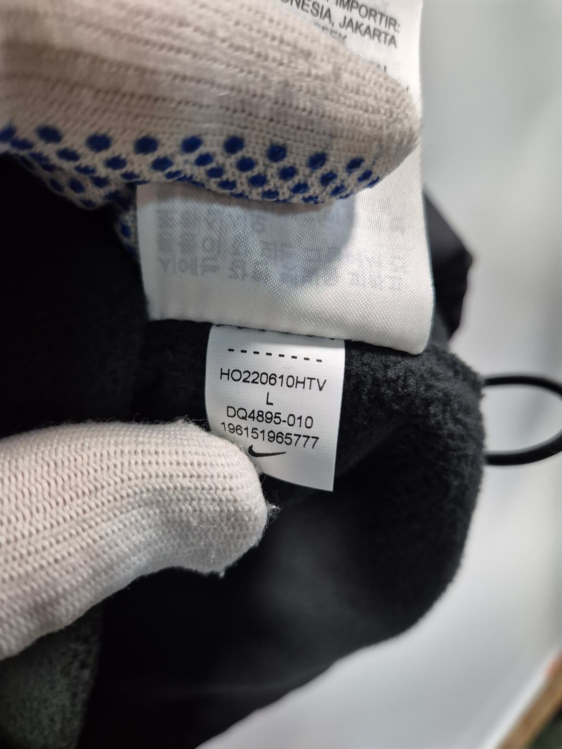 [L사이즈]나이키 빅스우시 플리스 맨투맨 블랙 (상태A급) 상품이미지8