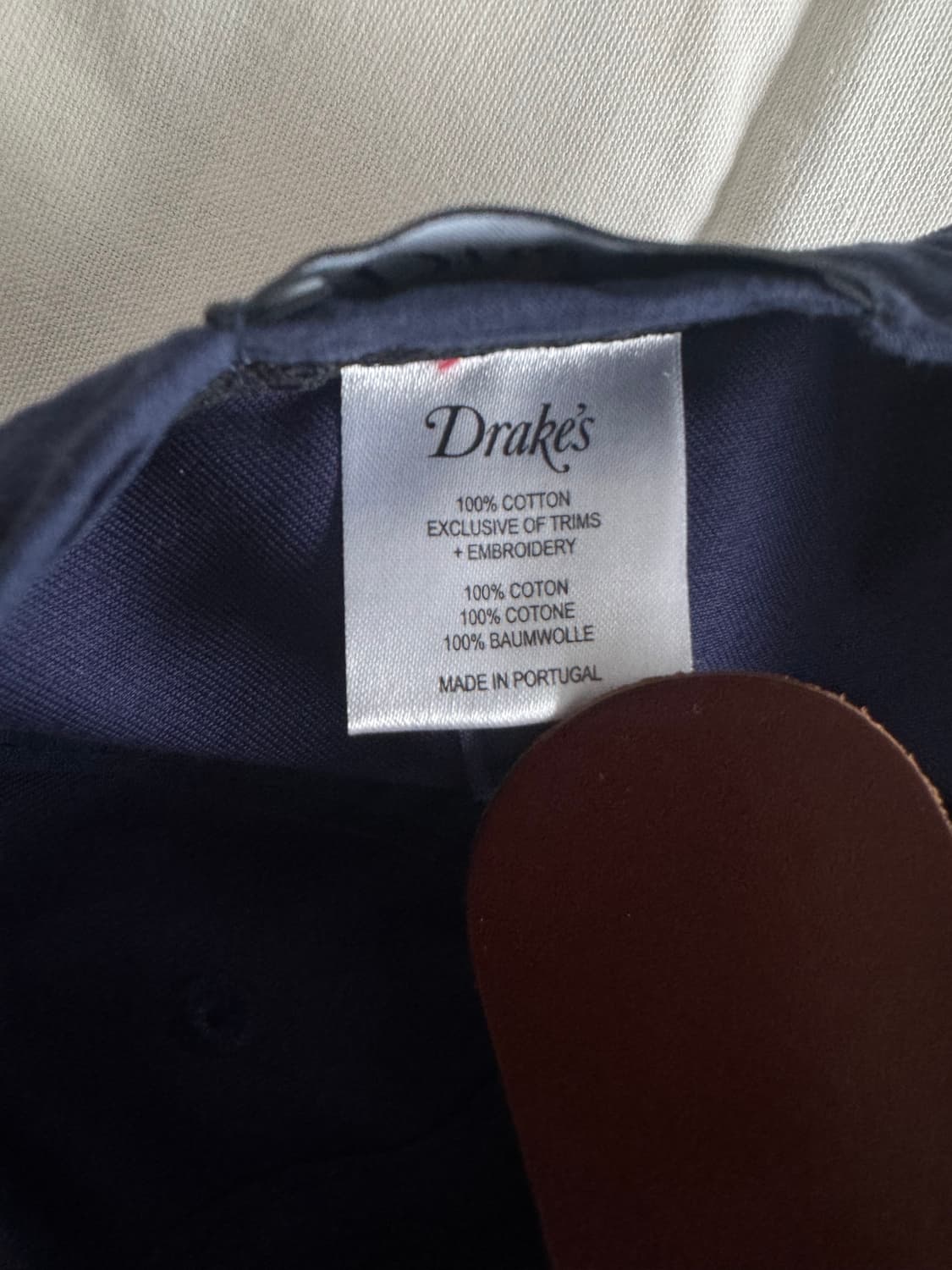 드레익스 SOLEIL 볼캡 네이비 상품이미지9