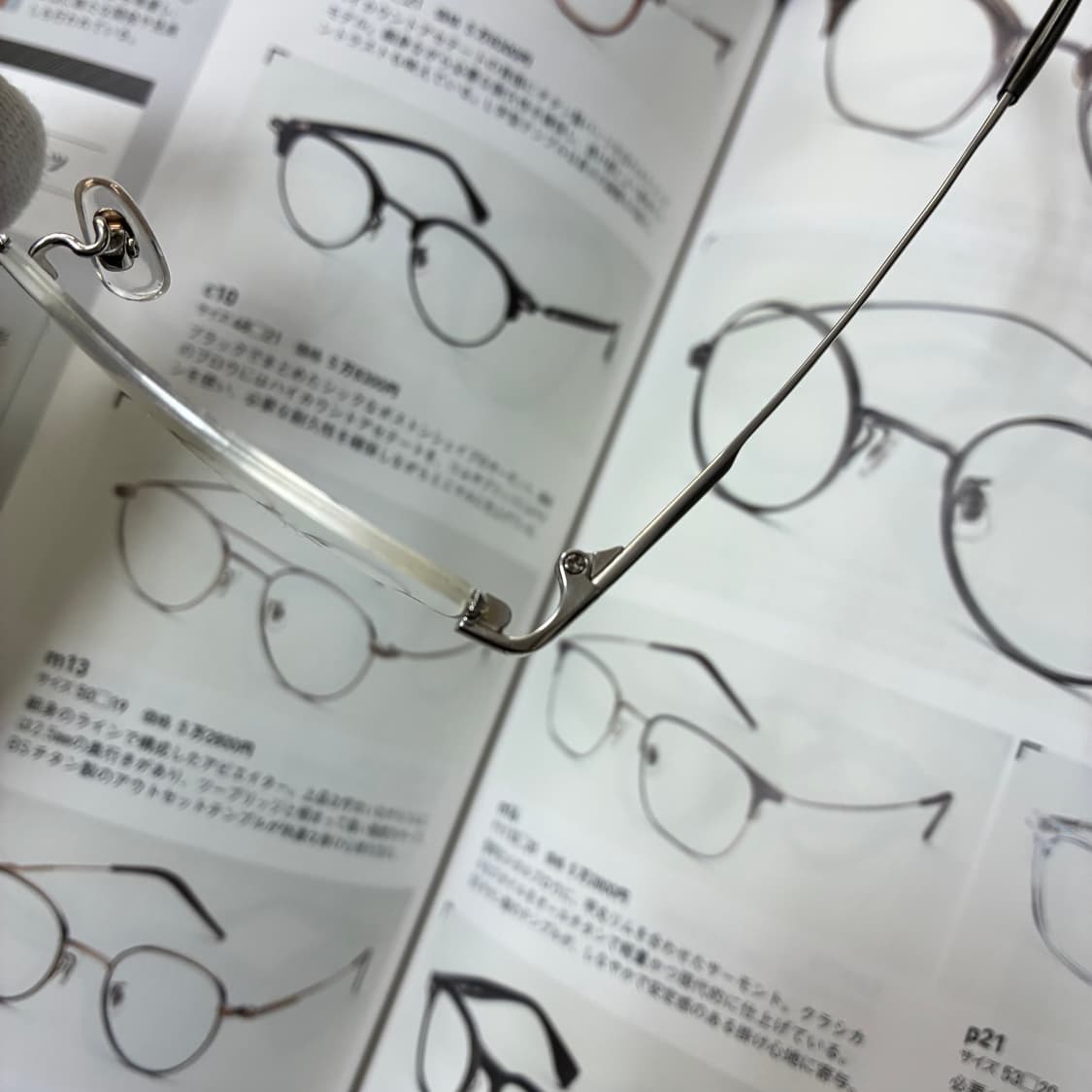 AIR FIT 에어핏 언더림 티타늄 일본 안경 상품이미지4