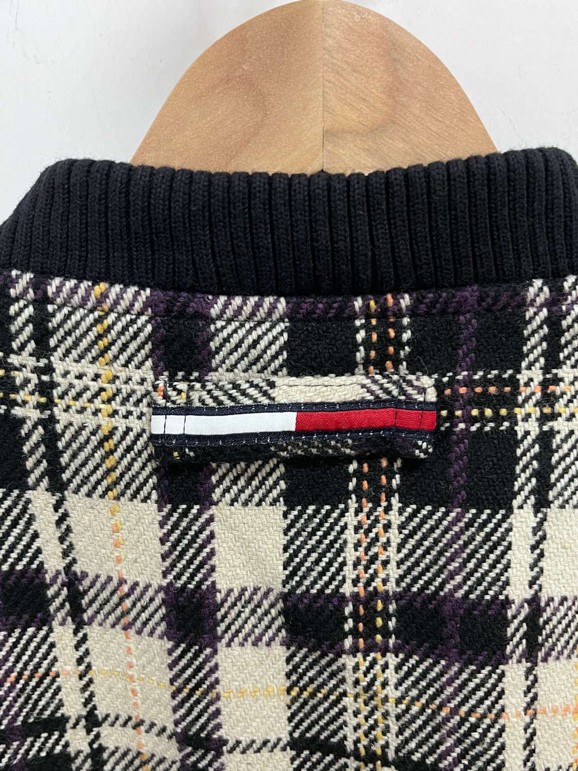 타미힐피거 체크 울 자켓 상품이미지5