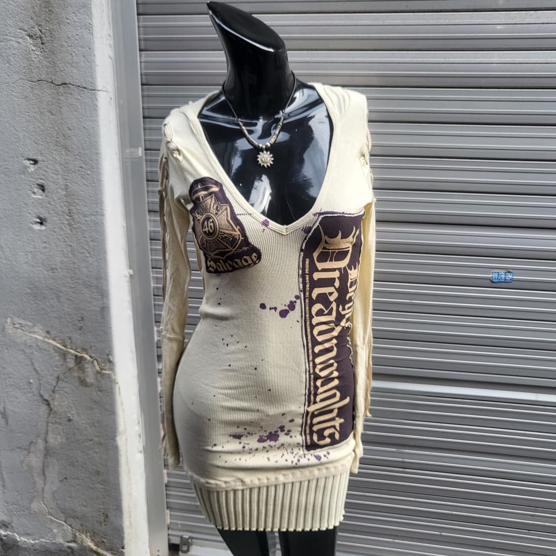 salvage long-sleeved one-piece dress  상품이미지2