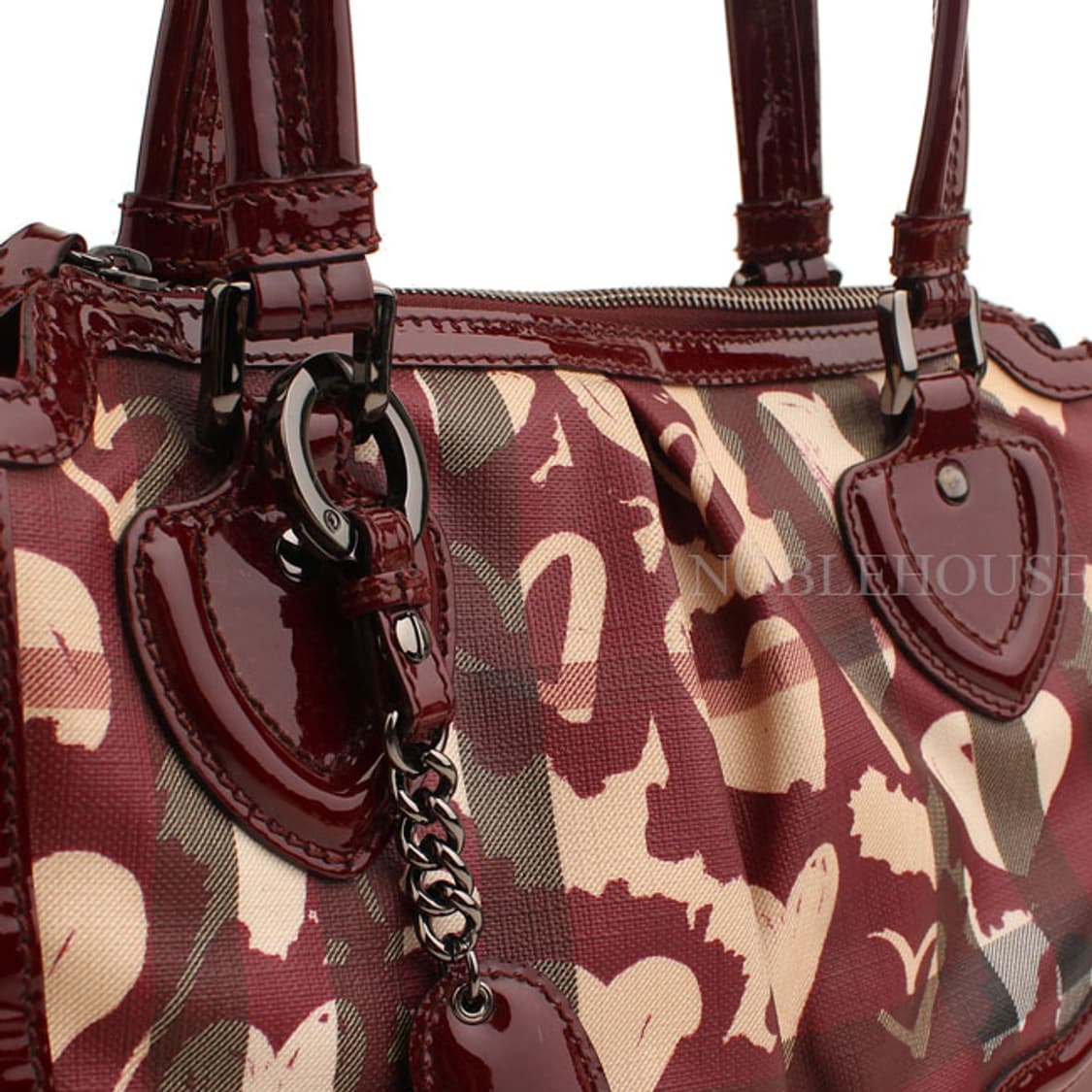 버버리 한정판 슈퍼노바하트 셔링 토트겸 숄더백 상품이미지6