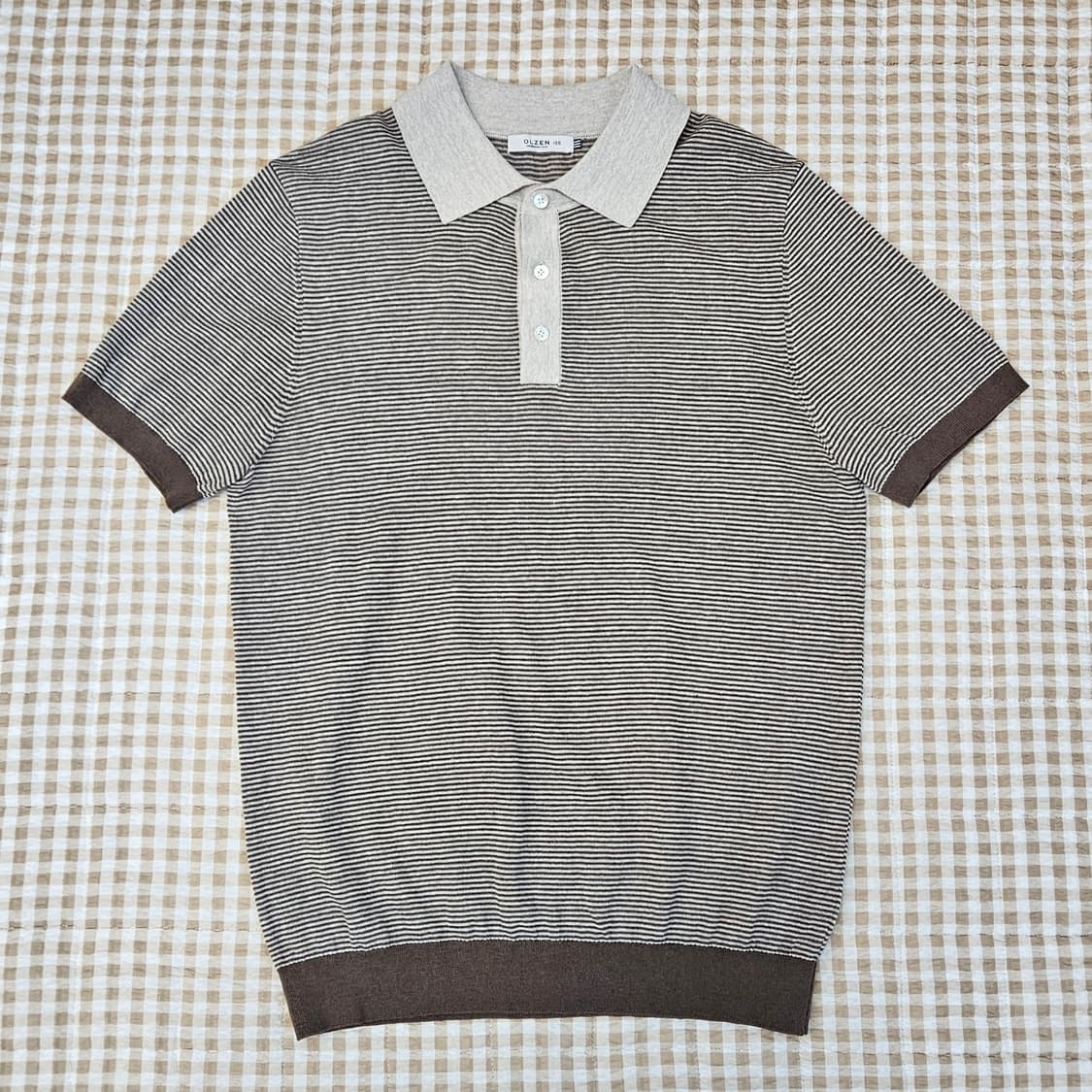 올젠 반소매 카라티 남자100 상품이미지1