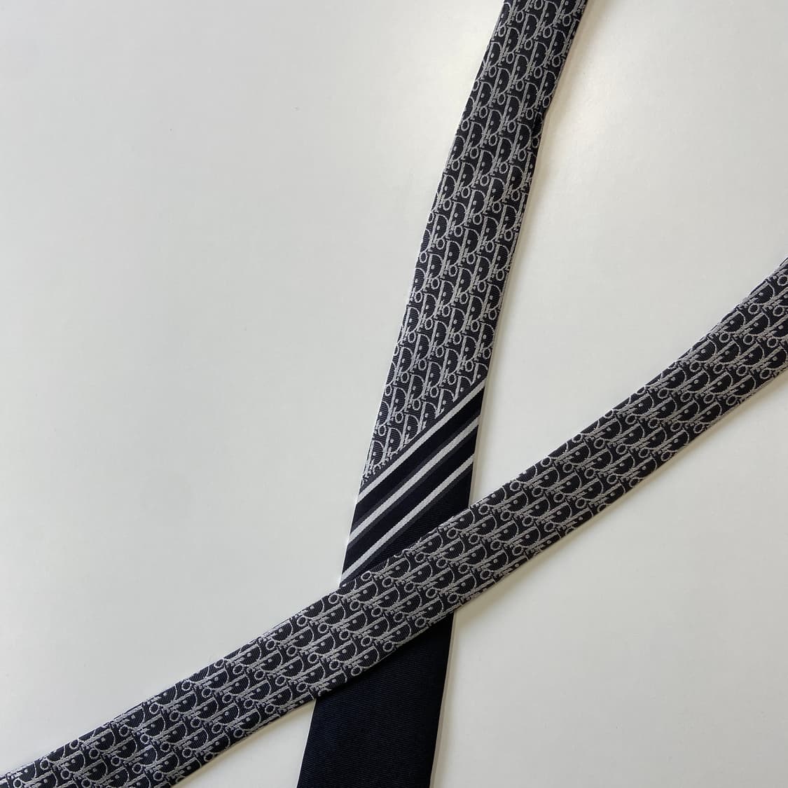 최상급 신형 디올 (DIOR) 오블리크 정품 명품넥타이 상품이미지4