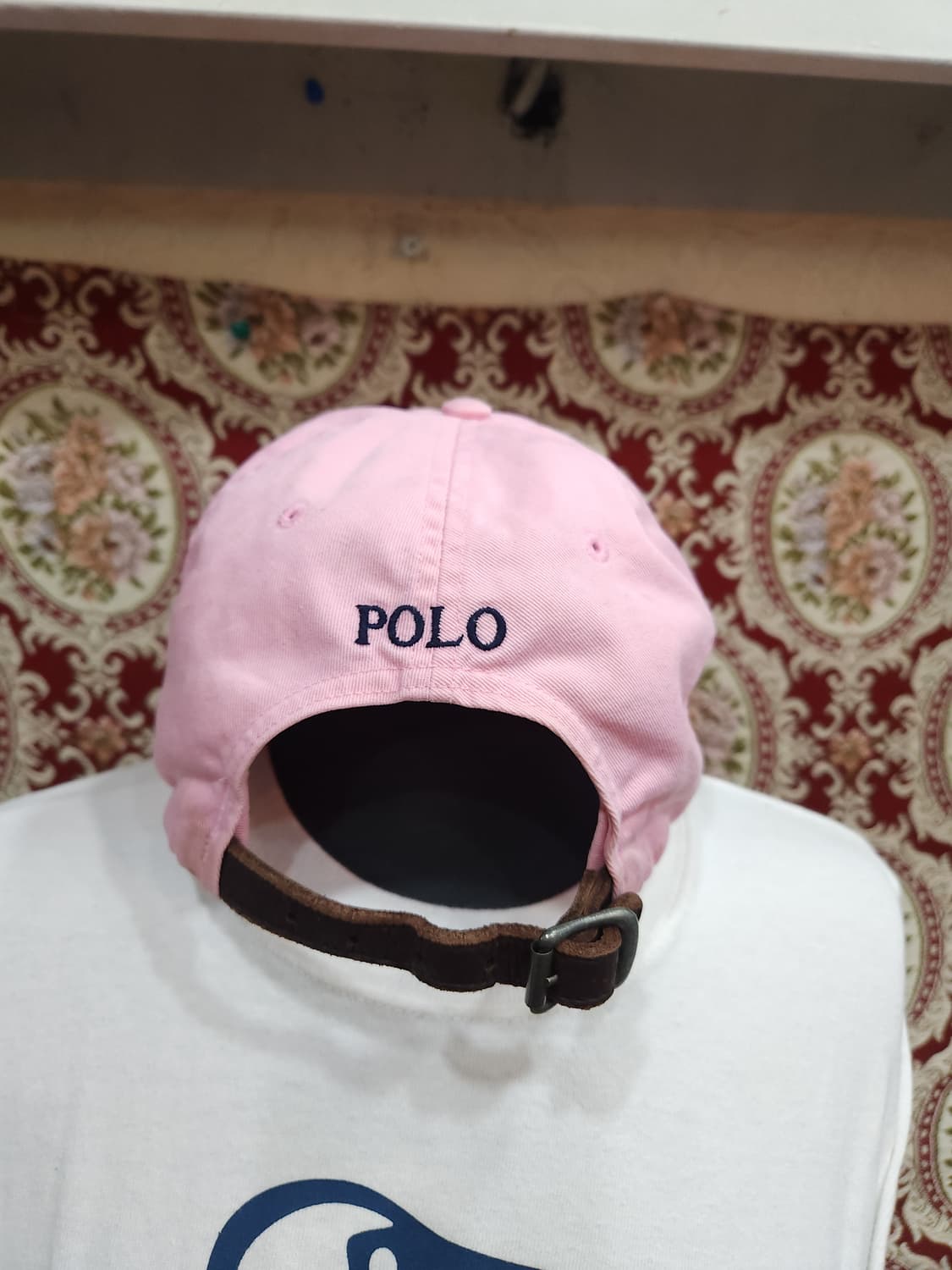 폴로 랄프로렌 핑크 가죽스트랩 볼캡

 상품이미지4