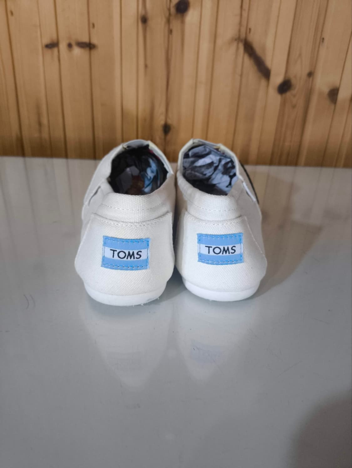 w8.5 255mm 탐스 슬립온 삼성라이온즈 커스텀  상품이미지4