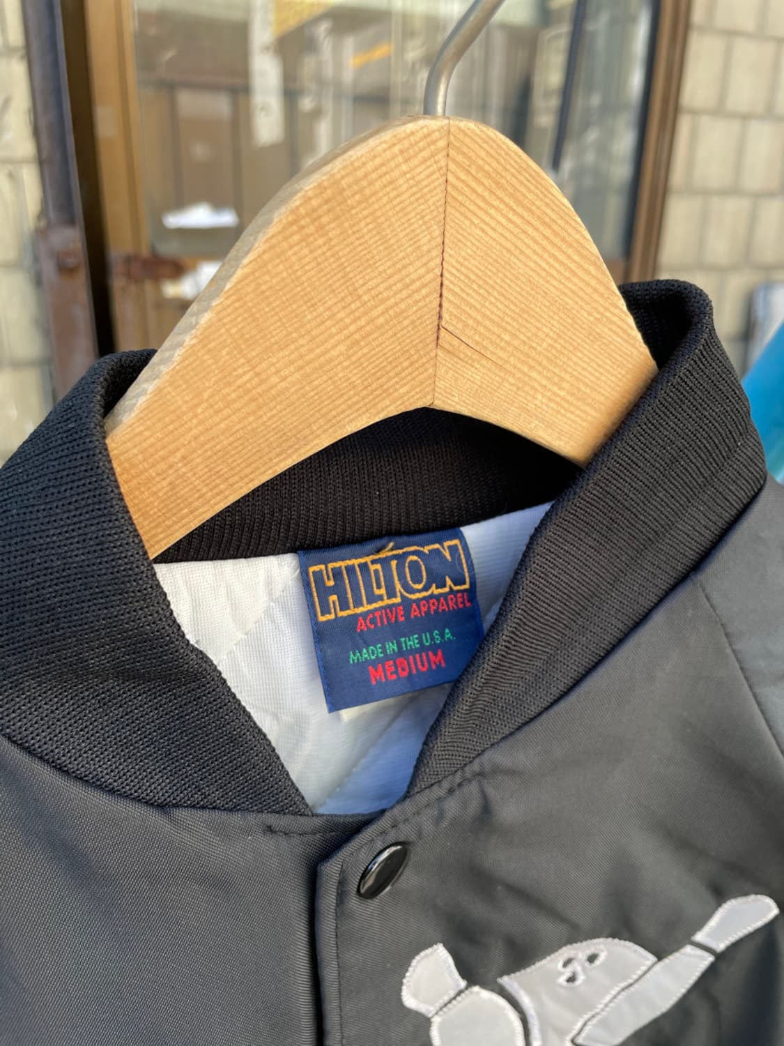90s Hilton Bowling Nylon Jacket 상품이미지5