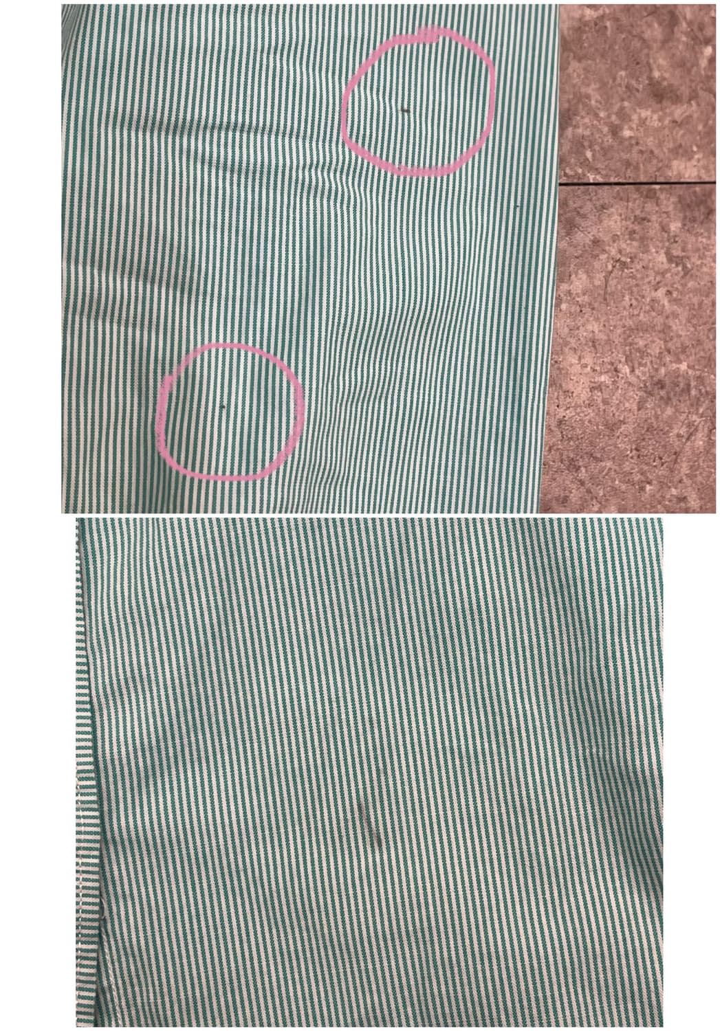 타미힐피거 스트라이프 셔츠 그린 XL #csz3084 상품이미지8