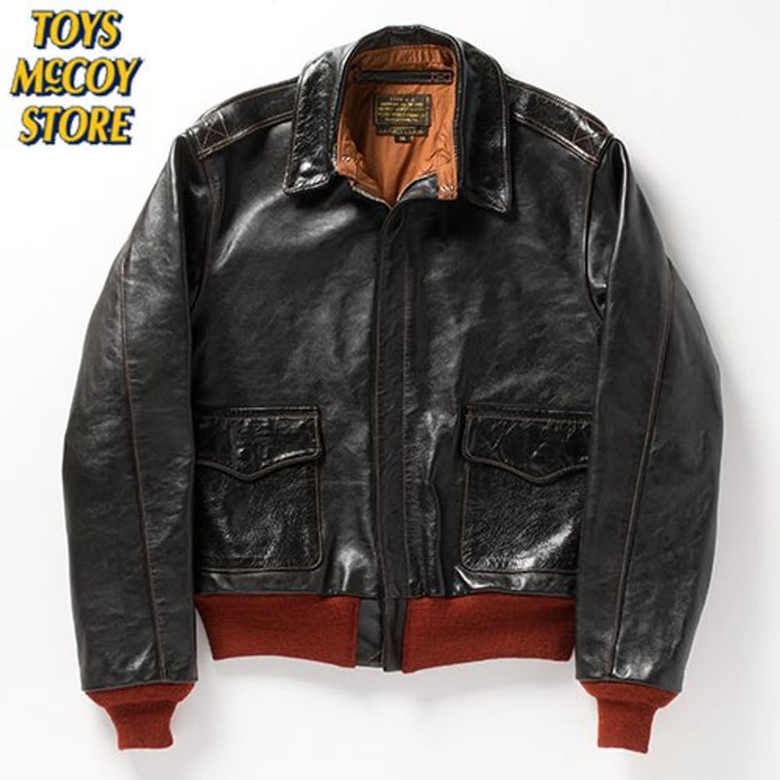 토이즈맥코이 레드립 A2자켓 42사이즈 상품이미지1