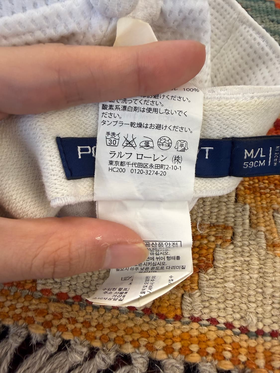 폴로스포츠 로고 매쉬볼캡 상품이미지5