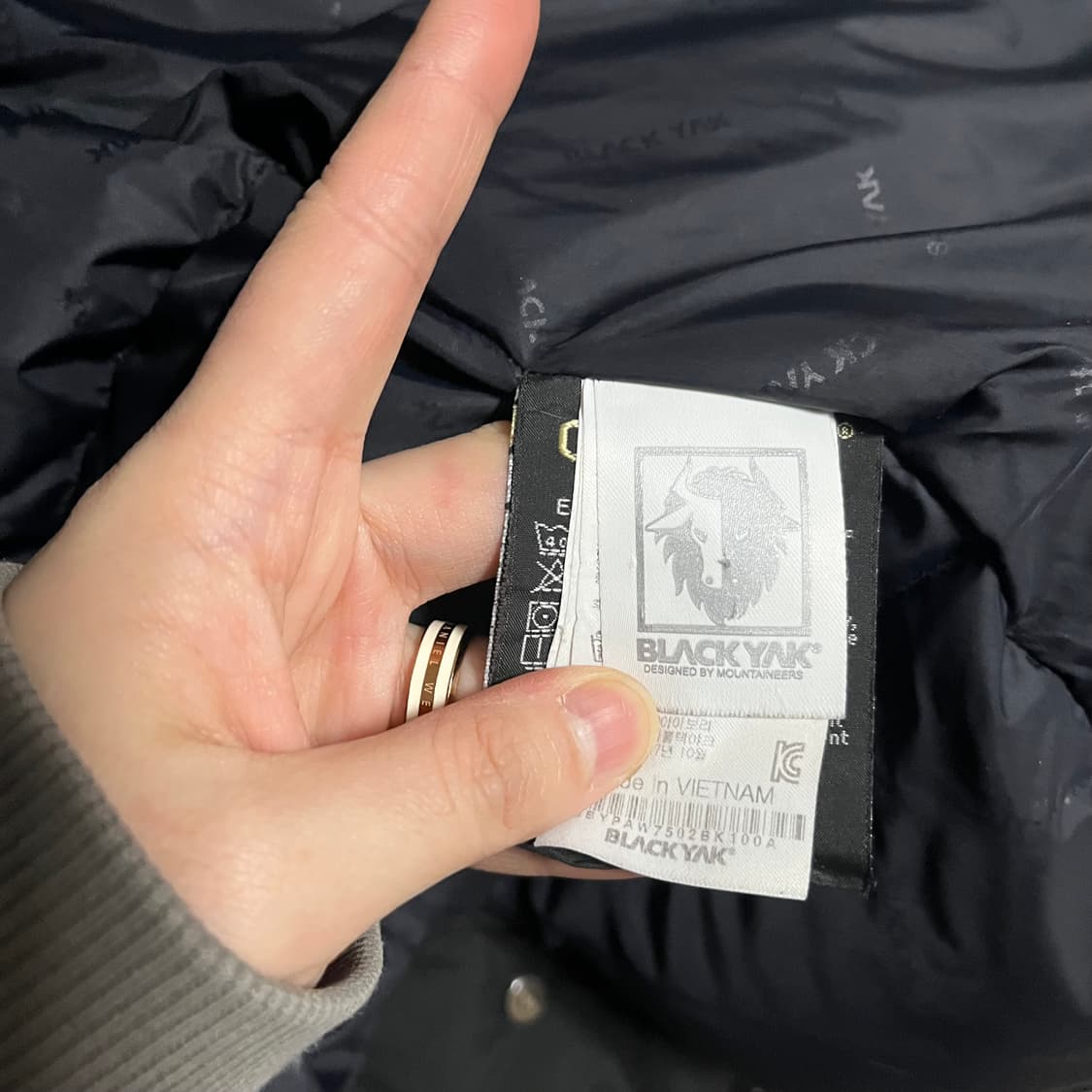 블랙야크 고어텍스 패딩 100 상품이미지7