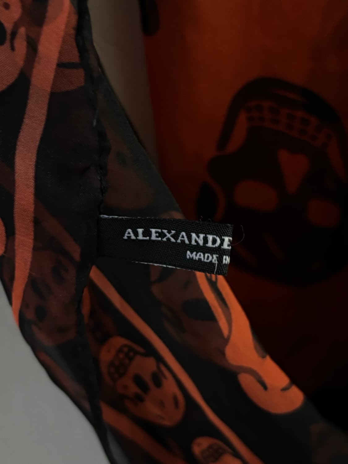 알렉산더 맥퀸 스컬 스카프 상품이미지7