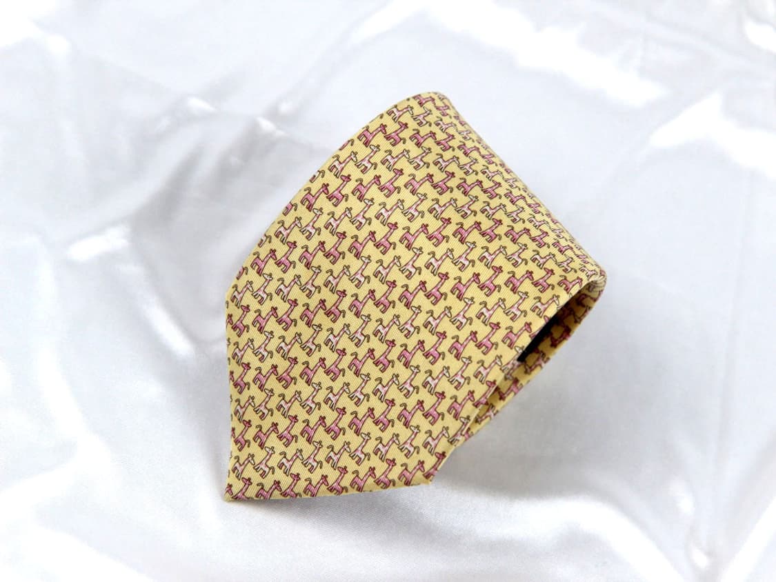 페라가모 8.5cm A등급 신형 남자 명품 넥타이 상품이미지1