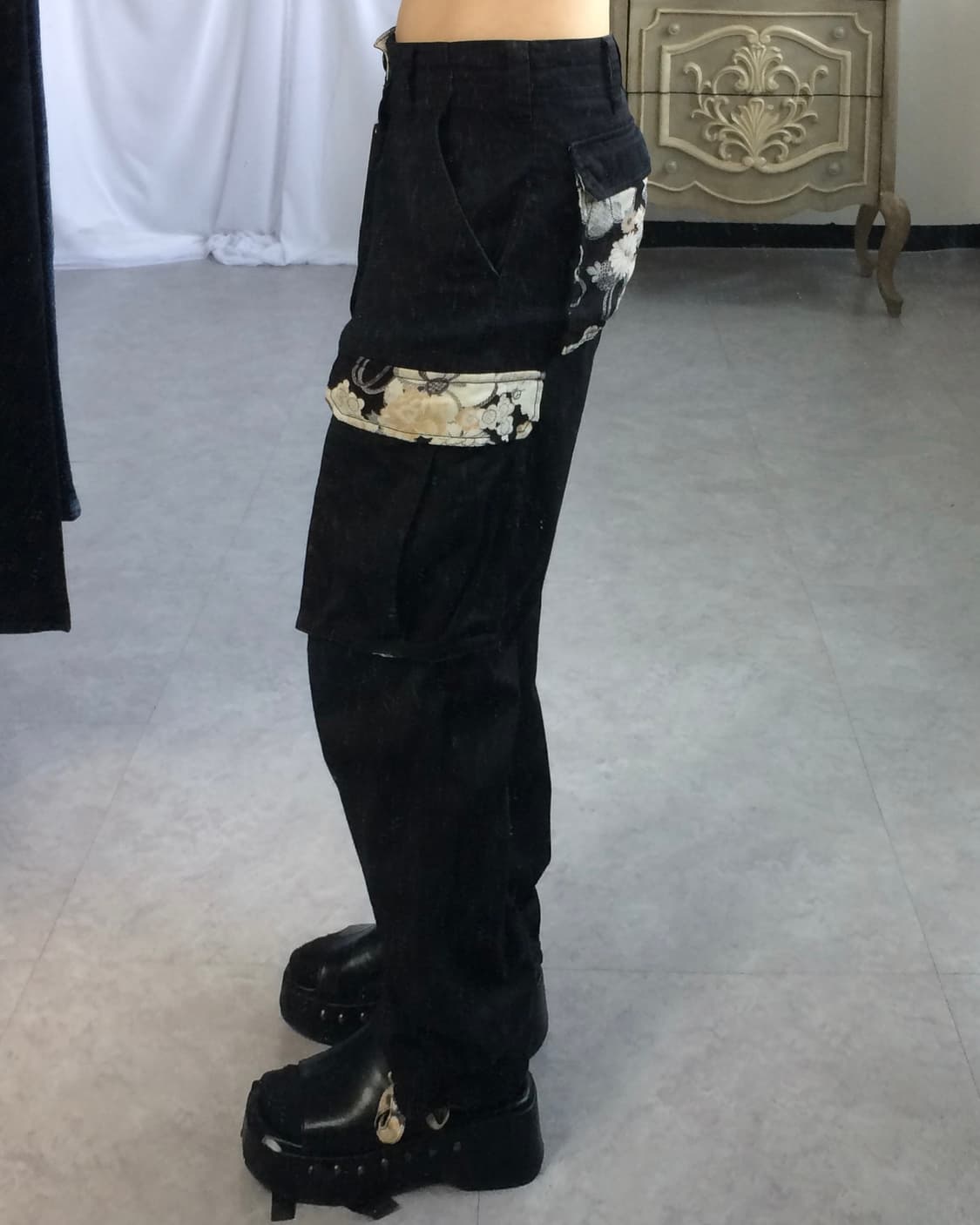 Oriental patch point cago pants 상품이미지7
