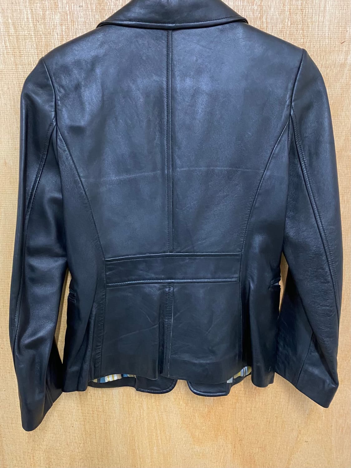 VTG leather blazer jacket 양가죽 레더 마이 자켓 상품이미지10