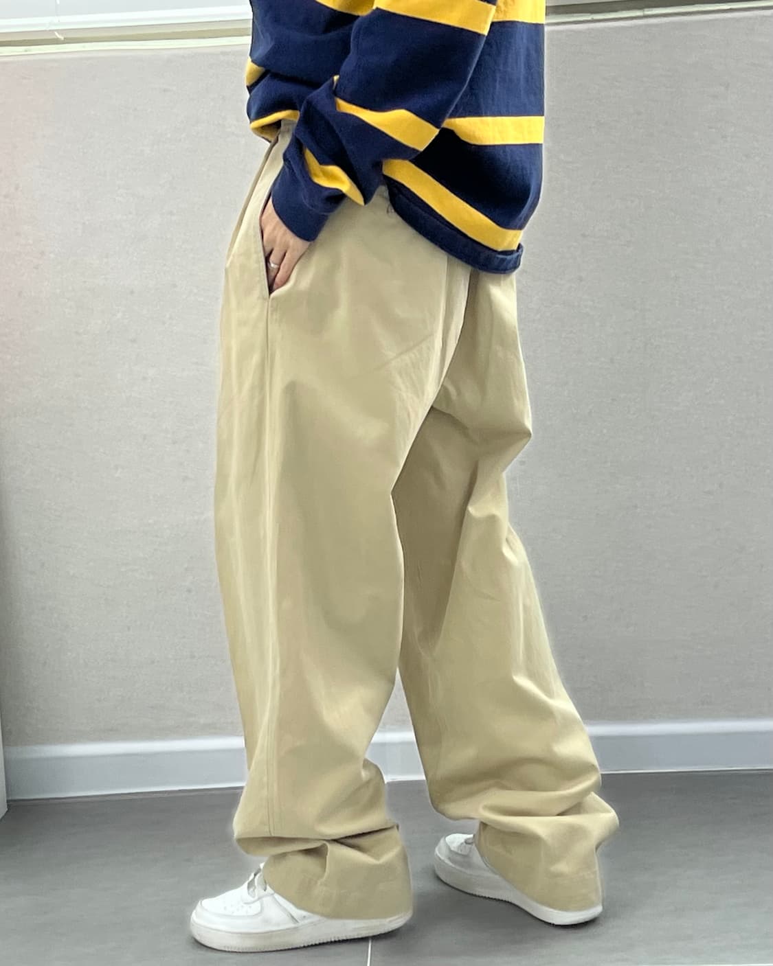 (허단40)90'S 폴로 치노 팬츠-M1828 상품이미지6