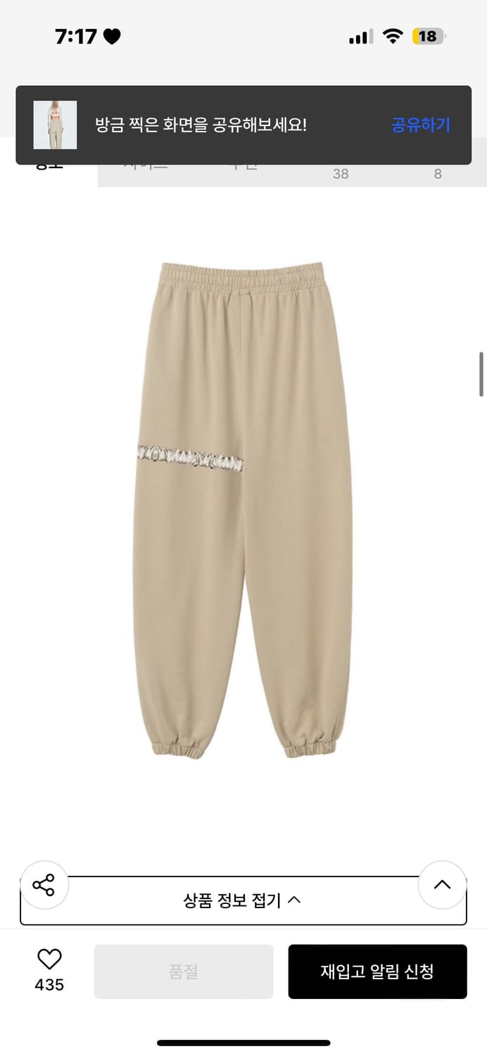 스컬프터 Wedding Garter Belt Jogger Pants 상품이미지5