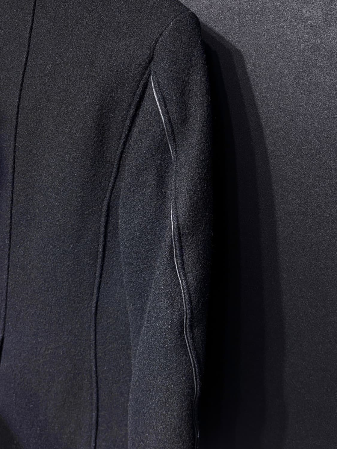 Schott 가죽 울 피코트 상품이미지4