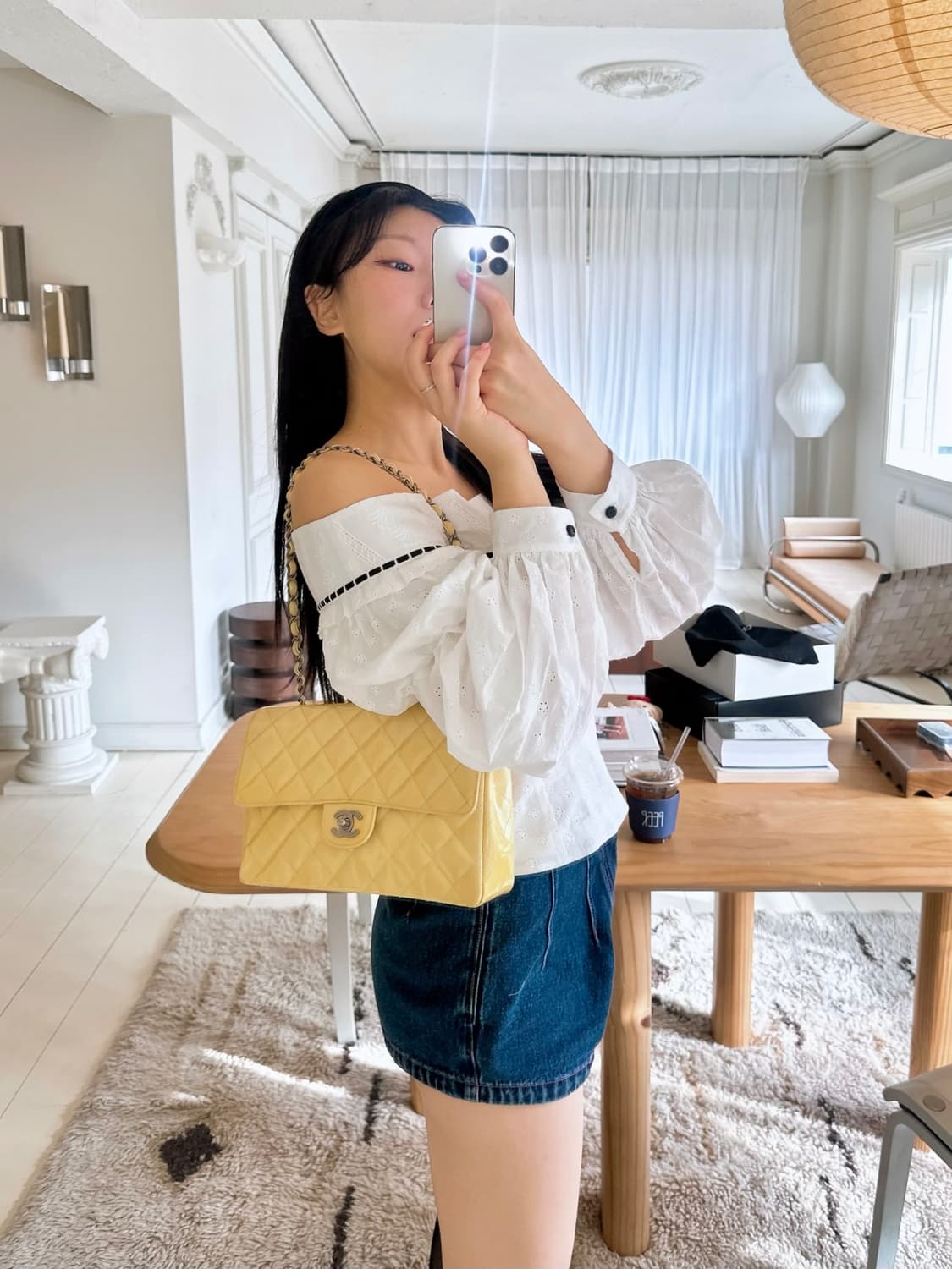 샤넬 클래식 페이던트 숄더백 상품이미지2