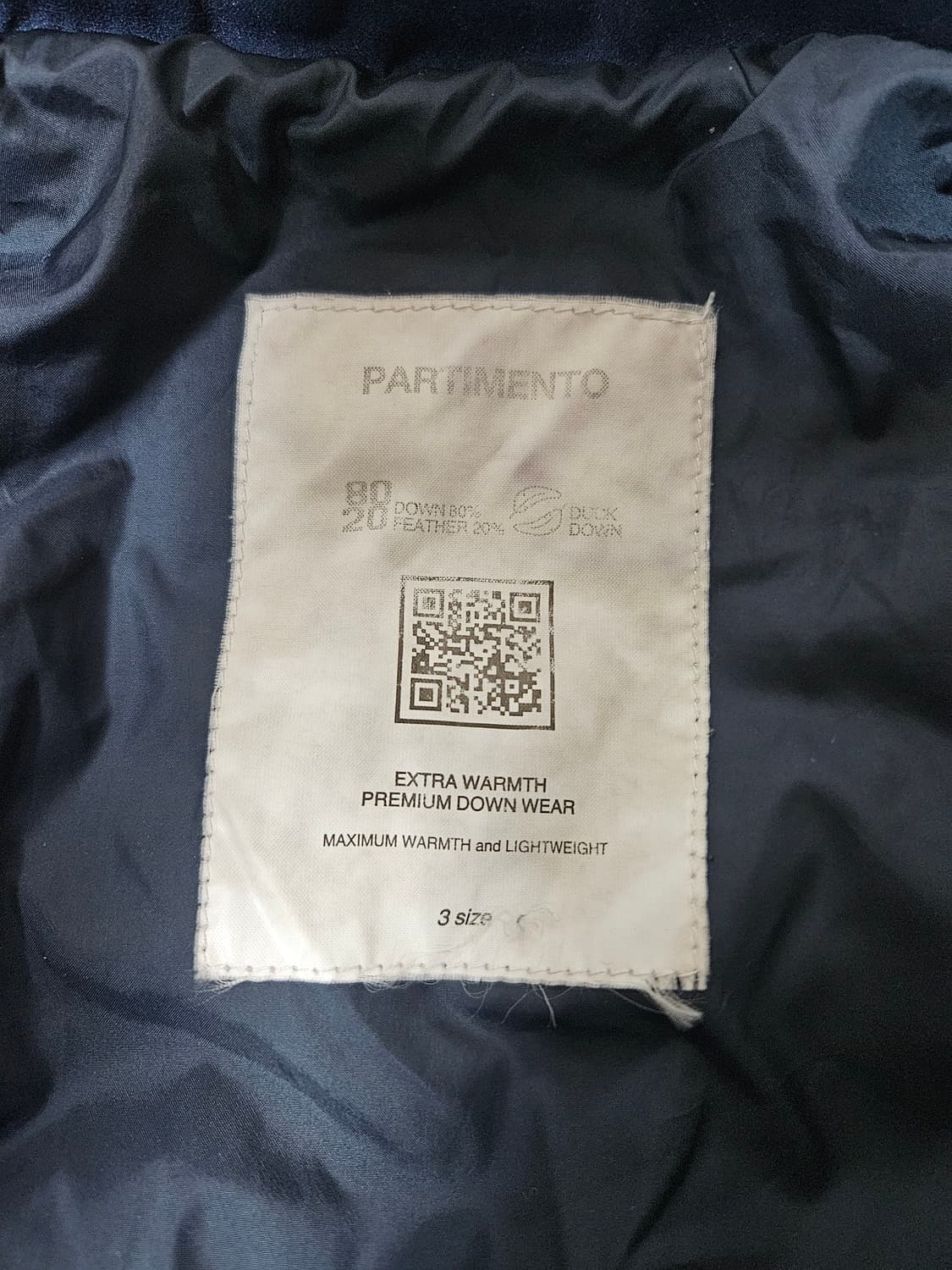 파르티멘토 덕다운 블록 숏패딩 3사이즈 상품이미지4