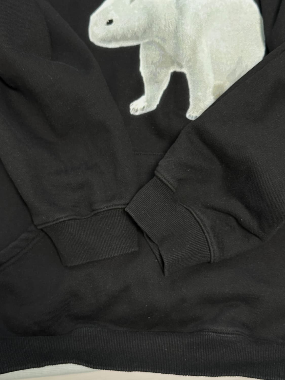 더콜디스트모먼트 polar rabbit 후드티 L 상품이미지4