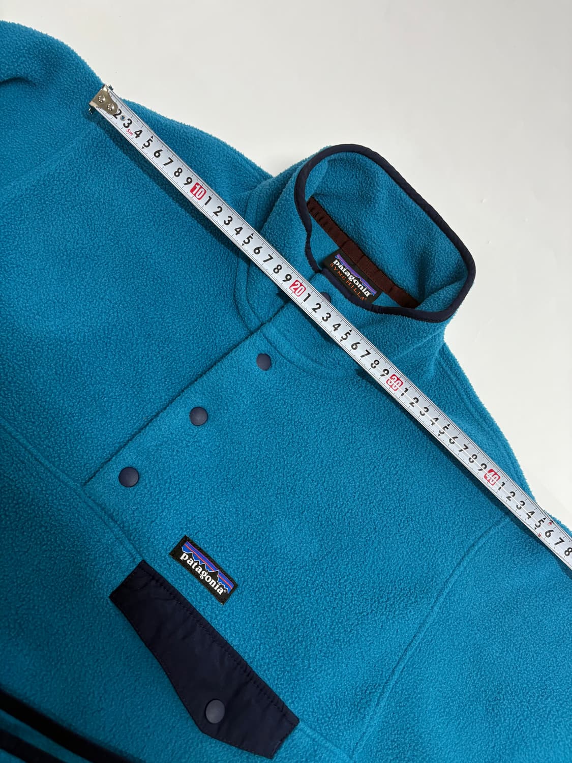 빈티지 파타고니아 신칠라 스냅티 틸블루 멘즈S 상품이미지9