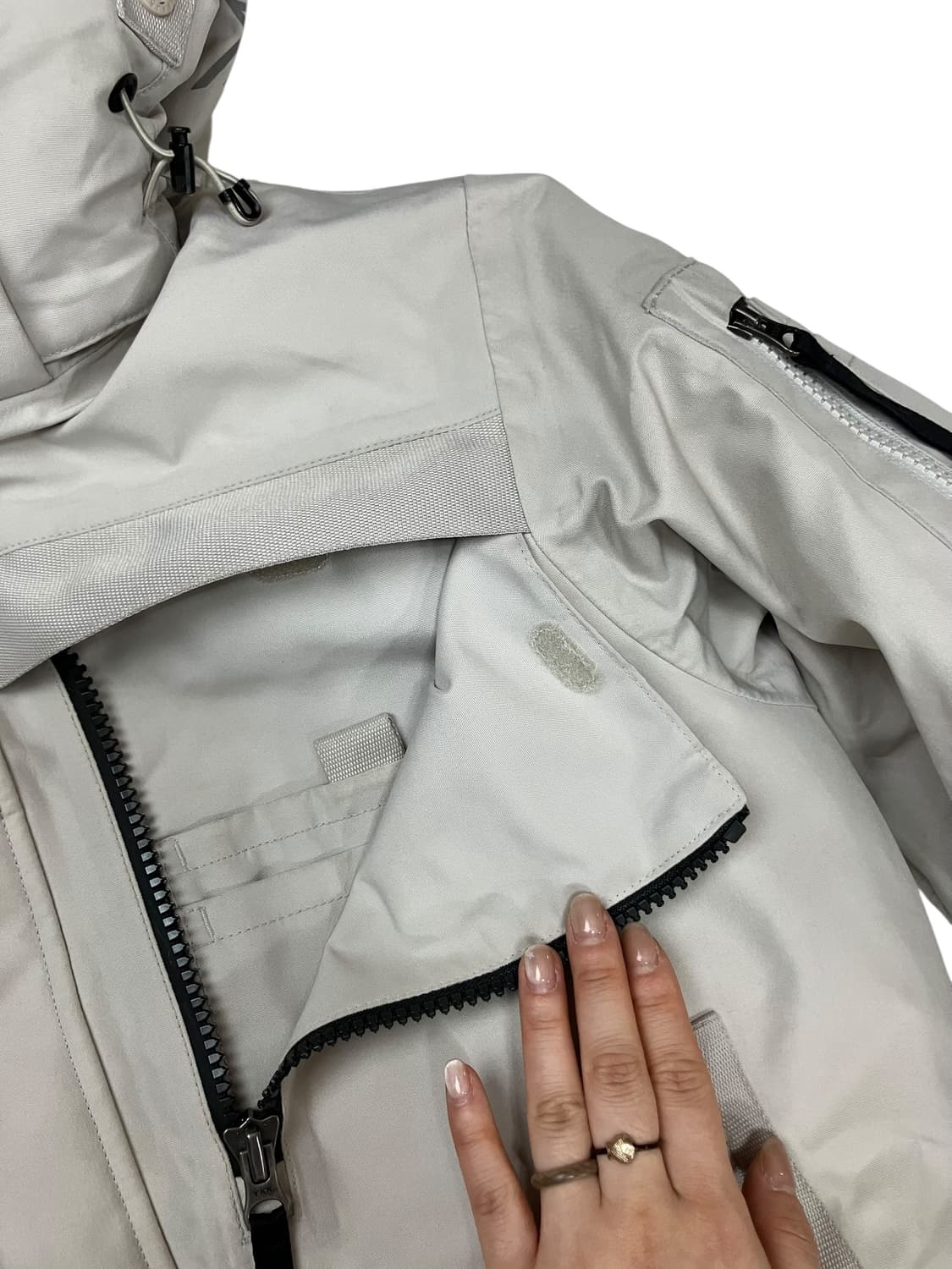 K2 화이트그레이 숏 패딩 100 상품이미지4