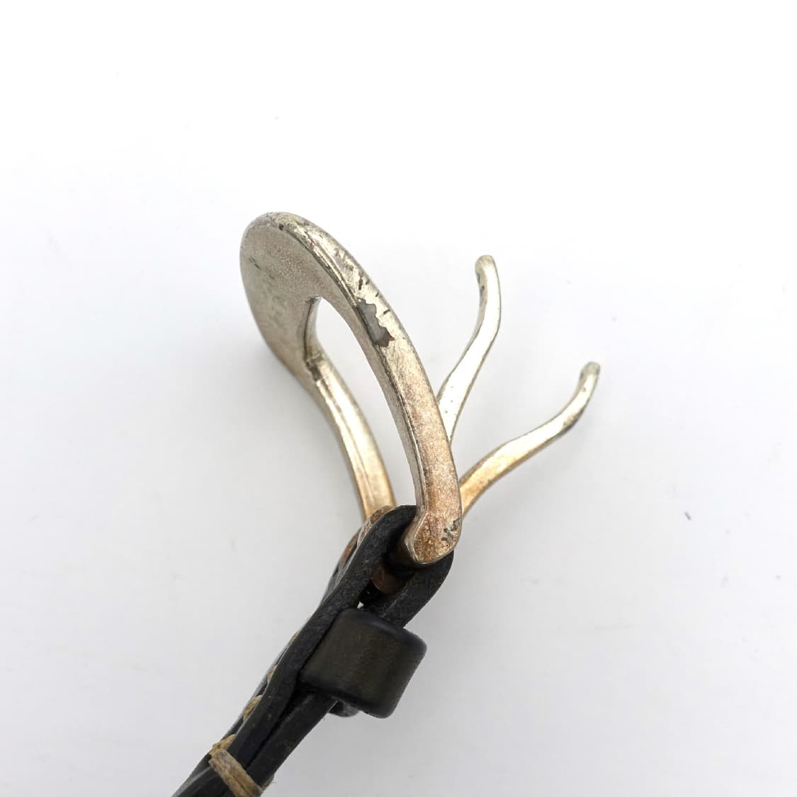 Y's 와이즈 요지야마모토 아카이브 더블 펀치 레더 벨트 상품이미지5