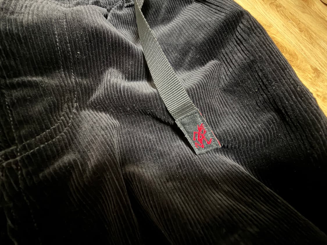 그라미치 블랙 코듀로이 팬츠 XL 상품이미지8