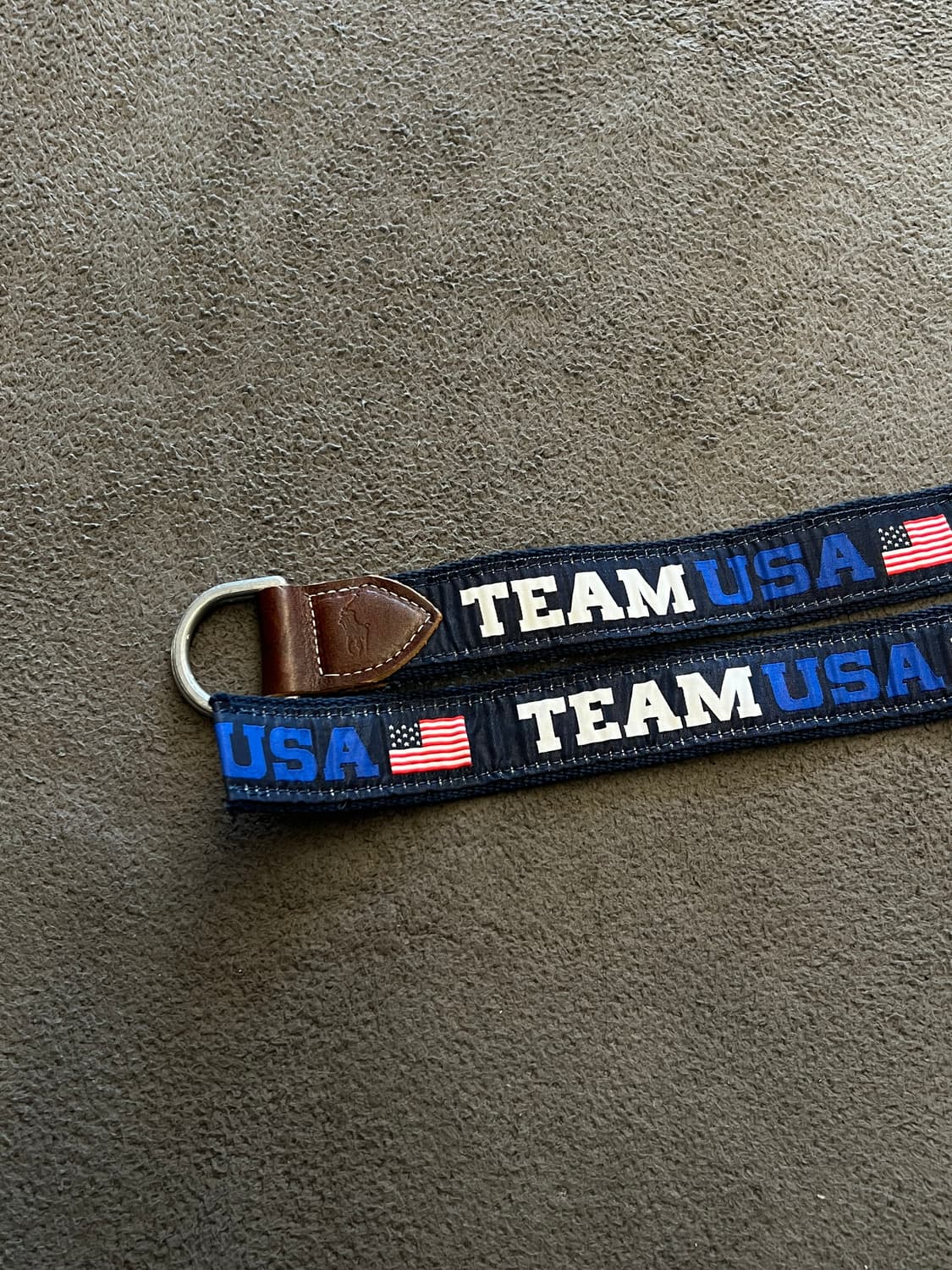 폴로 랄프로렌 블루 팀 USA 오픈 벨트 미시착 처분  상품이미지1