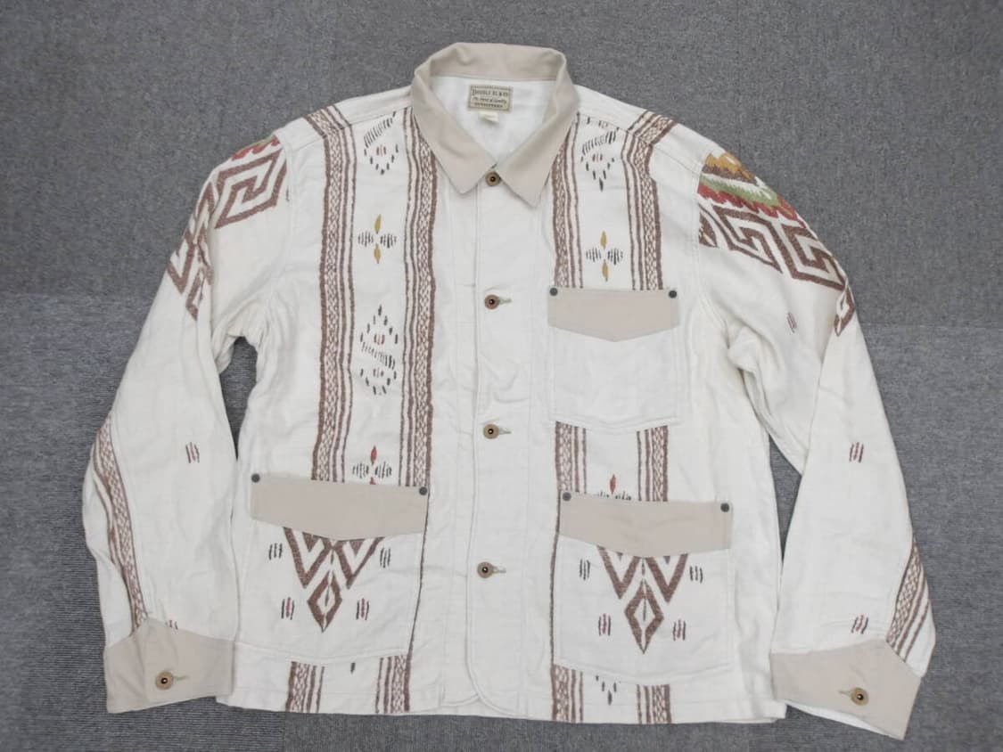 RRL 나바호 리넨 웨스턴 초어자켓 XXL 상품이미지1
