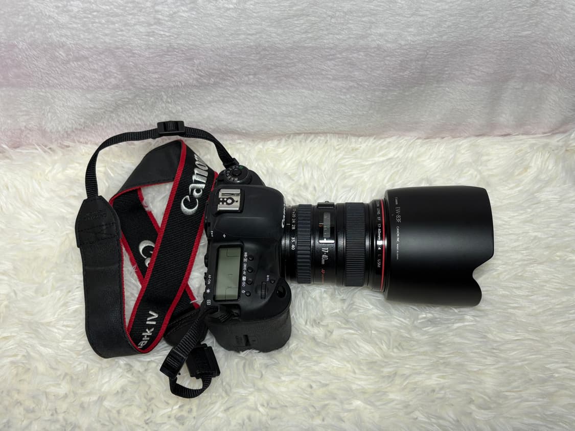캐논 EOS 5D Mark IV + EF 17-40mm 렌즈 세트 판매  상품이미지1